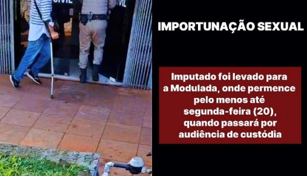 Homem é preso em flagrante por importunação sexual em ônibus entre Cruz Alta e Ijuí