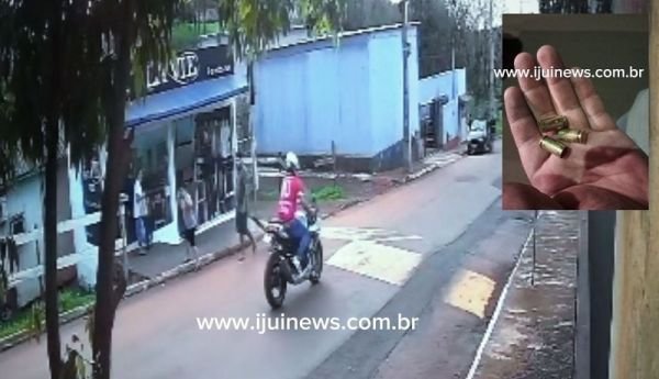 VÍDEO: CC da Prefeitura de Ijuí é preso por disparos de arma de fogo em via pública 
