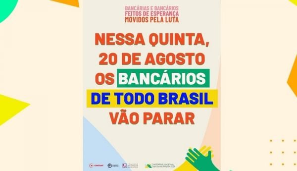 Bancários fazem paralisação nesta quinta-feira; agências não abrem em Ijuí e cidades da região