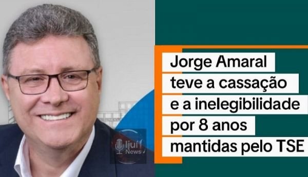 Por unanimidade, TSE mantém cassação de Jorge Amaral e inelegibilidade por oito anos
