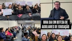 Bira sai em defesa de auxiliares de educação e cobra que prefeito cumpra lei federal