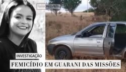 Carro supostamente utilizado em femicídio em Guarani das Missões é apreendido em Catuípe 