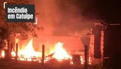 Homem é preso sob suspeita de atear fogo na casa da companheira, em Catuípe 